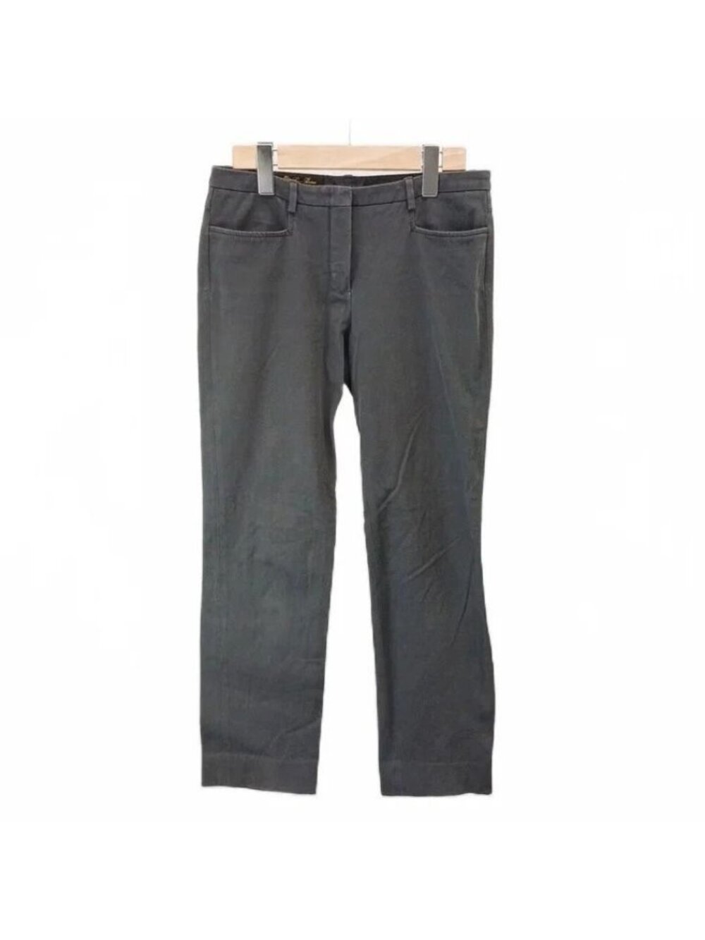 Loro Piana Pants Black Full Length 38